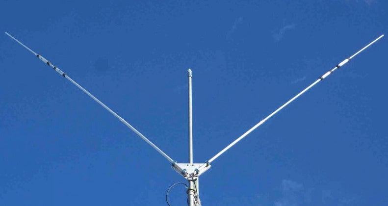 Prosistel PST-27TV Dipolo bibanda trappolato 12m e 17m, in configurazione a V, omnidirezionale